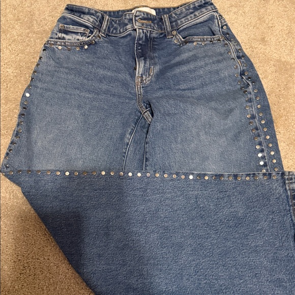 PINK Victoria's Secret Blue Flare Jeans - Picture 6 of 6